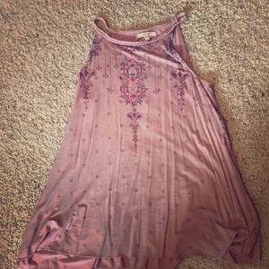 Purple tank